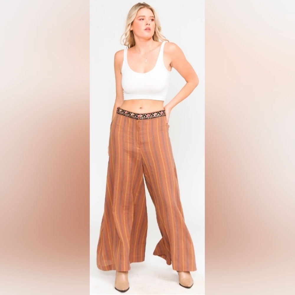 Aratta Mariah Stripe Pants Size Xl.